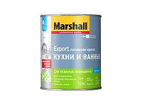 Краска латексная Marshall Export Кухни и ванные (База BC) 0.9 л