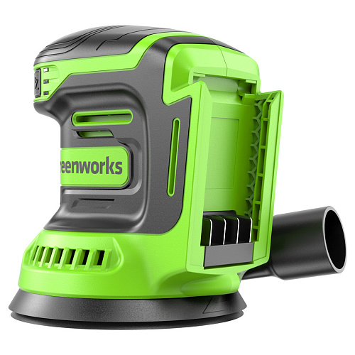 Шлифмашина орбитальная аккумуляторна Greenworks OS325 24В  рег обор 2.4 мм ф125мм без акк и з/у (3100907) купить
