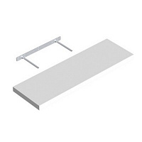 Полка ламинированная со скрытым креплением DMX FS 80/24 BI белая 795*235*40мм 65110