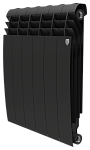 Радиатор биметаллический Royal Thermo BiLiner 500/87 (6 сек.) черный Радиатор биметаллический Royal Thermo BiLiner 500/87 (6 сек.) черный