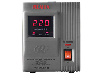 Стабилизатор напряжения цифровой Ресанта ACH 2000/1-Ц купить