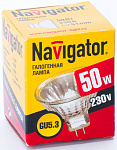 Галогенная лампа с рефлектором Navigator MR16 NH-JCDR-50-220-GU5.3 Галогенная лампа с рефлектором Navigator MR16 NH-JCDR-50-220-GU5.3