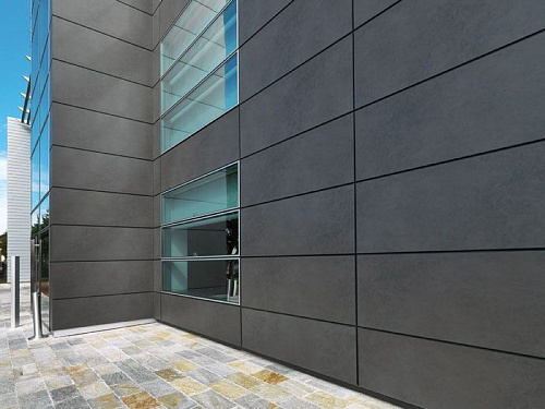 Керамогранит BLEND Nero 3.5мм 100см*300см Laminam купить