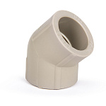 Угольник PPR 45*32мм Lammin полипропиленовый серый Lm31034045032G Угольник PPR 45*32мм Lammin полипропиленовый серый Lm31034045032G