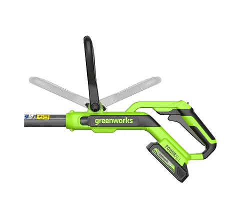 Триммер аккумуляторный Greenworks G24LT301 (2 в 1) 24В без аккумулятора и зарядного устройства 2113207 купить