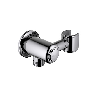 Подсоединение шланговое КЛАССИК с держателем хром Aquatek AQ2462CR купить