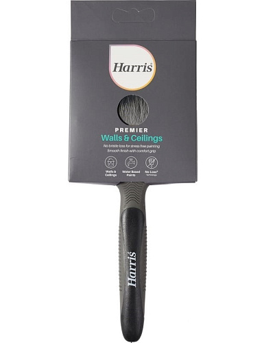 Кисть плоская PREMIER 100мм с синтетической щетиной HARRIS 16140 купить