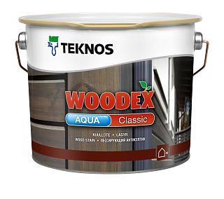 Антисептик для дерева Teknos Woodex Aqua Classic Бесцветный (9л) купить