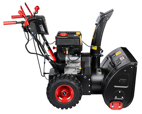 Снегоуборщик бензиновый ELITECH HD ST 1476LE эл.запуск 2фар 14л.с. 6+2 скор 76/54см, выброс-15м (E1609.016.00) купить