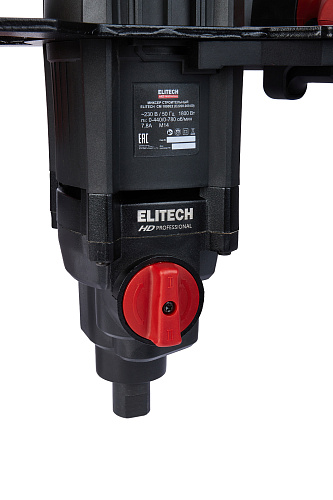 Миксер Elitech HD CM 1800E2 строительный (2-х скор) 1800Вт 185Нм М14 0-460/0-820 об/мин (без мешалки) (E2208.009.00) купить