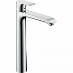 Смеситель HANSGROHE Metris 31184000 для раковины с высоким изливом без донного клапана хром Смеситель HANSGROHE Metris 31184000 для раковины с высоким изливом без донного клапана хром