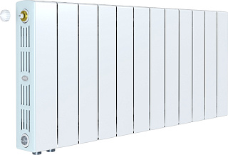 Радиатор биметаллический SUPReMO VENTIL SVL350 (12 секций) нижнее левое RIFAR 4RS35.VL-12 купить
