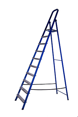 Стремянка стальная с алюминиевыми ступенями 10 ступеней STAIRS CS10 купить