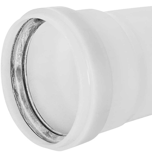 Удлинитель дымохода конденсационный D80 п-м L250 мм Rommer RCA-0808-00000250 купить