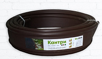 Бордюр Кантри пластиковый коричневый 82401-К