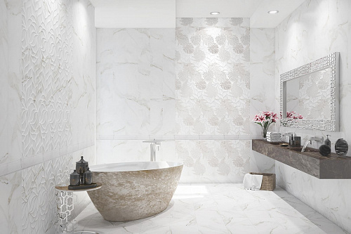 Панно Calacatta Fern (в комплекте 2 штуки) 48.4*70см Eletto Ceramica 586482001 купить