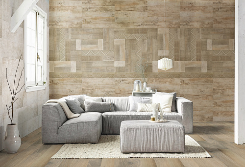 Плитка настенная Serena Beige 25*75 см, Gemma 147-006-2 купить