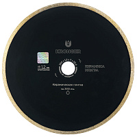 Алмазный диск Kronger Керамика Ультра ф250*25.4*1.2 по керамической плитке  мокрый рез сплошная кромка (KU200250)