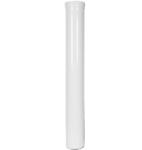 Удлинитель дымохода D 80 п-м / 125 п-м конденсационный коаксиальный L 1000 мм Rommer RCA-8012-001000 купить