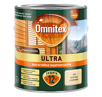 Лазурь влагостойкая Omnitex by Pinotex Ultra Pinotex 50035772 бесцветная база CLR (2.5л)