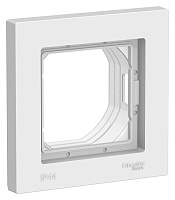 Рамка Atlas Aqua ATN440101 белый 1мес