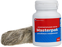 Паста уплотнительная вода пар MasterFlax H2O (70г) с льном в комплекте Masterprof ИС.130209