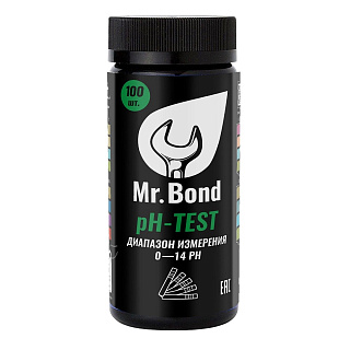 Комплект полосок индикаторов для изменения РН Mr.Bond 100шт МВ20000001РН купить
