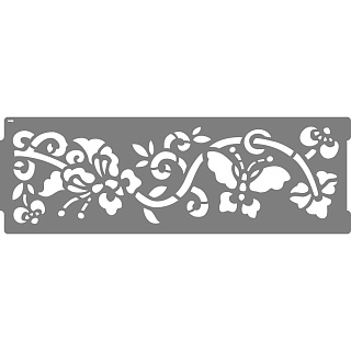 Трафарет бордюр Настроение ART DECOR купить