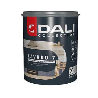 Краска для стен и потолков экстрапрочная матовая Dali Collection LAVADO 7 база A DALI (0.9л) купить