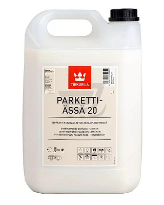 Лак для пола Tikkurila Parketti-Assa 20 полуматовый купить