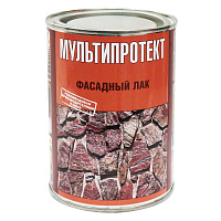 Фасадный лак МультиПротект-Л для камня и кирпича - 1 л