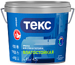 Краска влагостойкая Текс Профи супербелая для стен и потолков (База А) 6.5 кг Краска влагостойкая Текс Профи супербелая для стен и потолков (База А) 6.5 кг