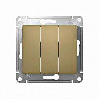 Выключатель Schneider GLOSSA  GSL000431 сх3 3-клавишный