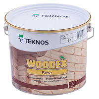 Грунтовочный антисептик Teknos Woodex Base Бесцветный 3 л
