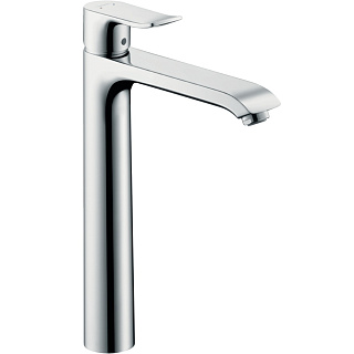 Смеситель HANSGROHE Metris 31082000 для раковины с высоким изливом хром купить