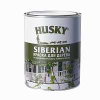 Краска для дерева Husky SIBERIAN белый 0.9 л