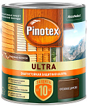 Лазурь влагостойкая для дерева Pinotex Ultra ореховое дерево 5803593 (2.5л) Лазурь влагостойкая для дерева Pinotex Ultra ореховое дерево 5803593 (2.5л)