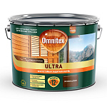 Лазурь влагостойкая Omnitex by Pinotex Ultra Pinotex 50035812 Ореховое дерево (9л)