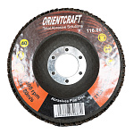 Круг лепестковый торцевой (КЛТ) ORIENTCRAFT Р40 (№40) 115*22мм 116.00А 40F Круг лепестковый торцевой (КЛТ) ORIENTCRAFT Р40 (№40) 115*22мм 116.00А 40F
