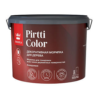 Морилка PIRTTI COLOR бесцветная база EP Tikkurila/Tikkivala купить