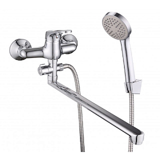 Смеситель Lucky Tap BBO-3023-35L-32 494 для ванной однорычажный хром купить