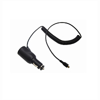 Автозарядка c индикатором microUSB(АЗУ),шнур 2м (5V.2000mA) 