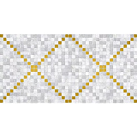 Декор Arte 20*40 см цвет серый, Ceramica Classic 08-04-06-1370