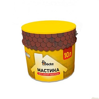 Мастика для гибкой черепицы DOCKE 10л купить