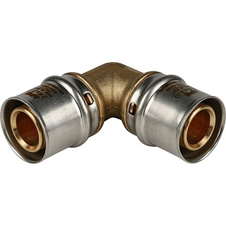 Угольник 90 прессовой STOUT для металлопластиковых труб 26*26 SFP-0009-002626 купить