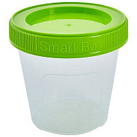 Контейнер Smart Box круглый Алеана 0.35л оливковый 008695