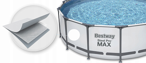Бассейн каркасный Bestway Steel Pro Max 56406 4678л 305*76см 004863 купить