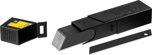 Лезвия "Black max" сегментные 18*100*0.5мм 50шт 8 сегментов OL-LBB-50B купить