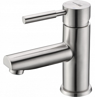 Смеситель Wern 4203 для раковины матовый хром, WASSER KRAFT 9061134 купить