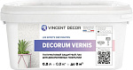 Защитный лак Vincent Decor Decorum Vernis полуматовый - 1 л Защитный лак Vincent Decor Decorum Vernis полуматовый - 1 л